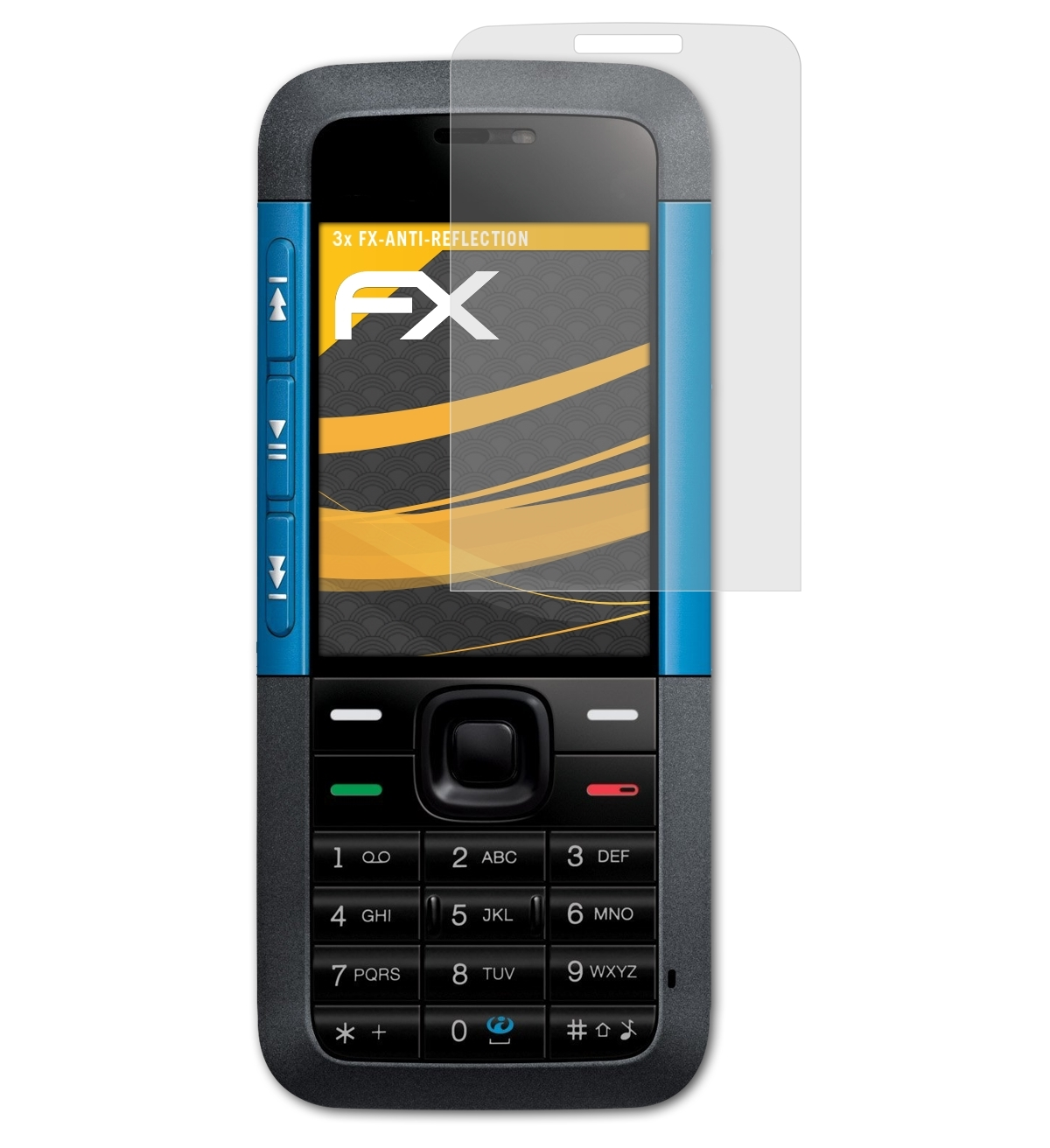 ATFOLIX 3x FX-Antireflex Displayschutz(für Nokia XpressMusic) 5310