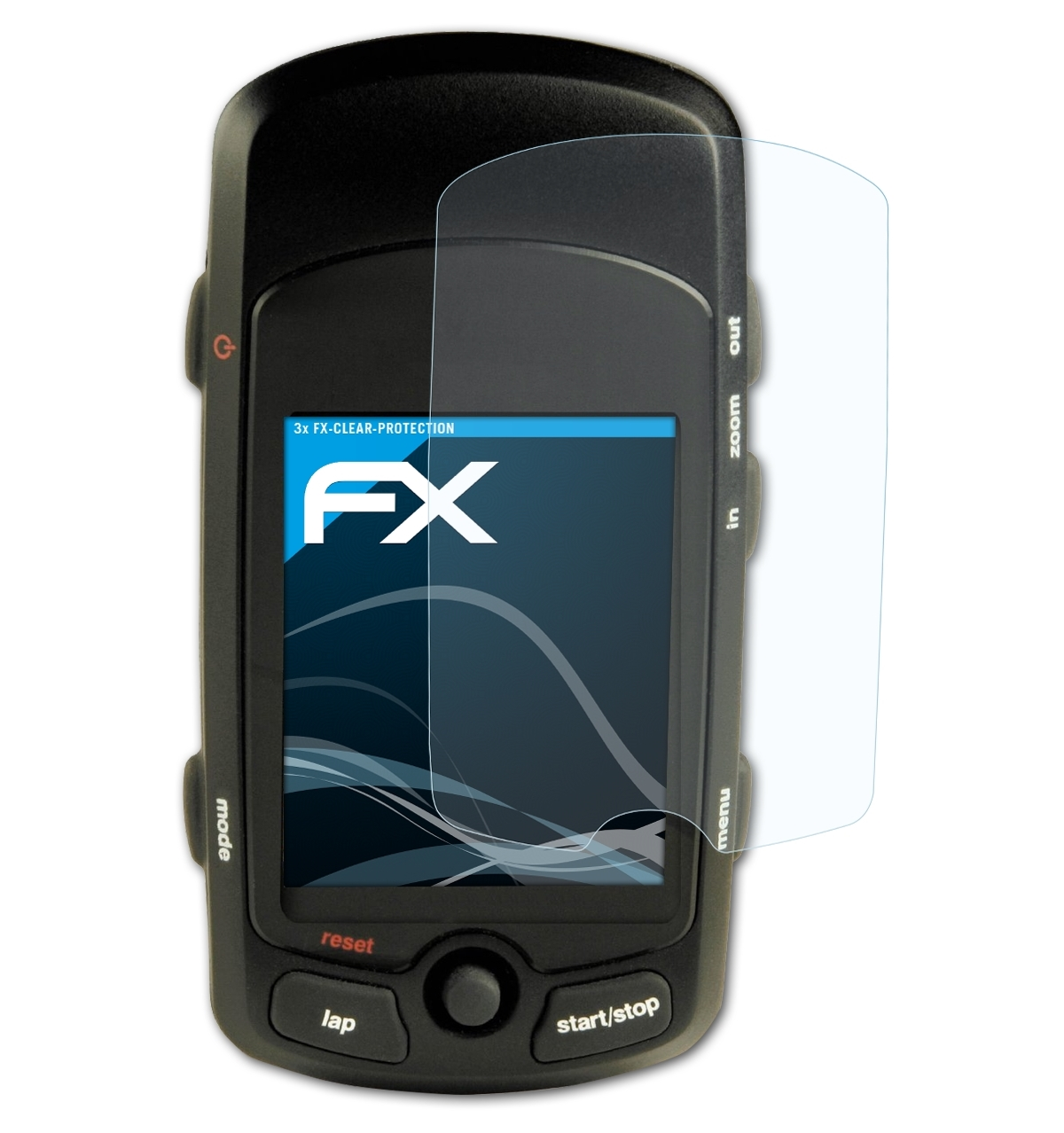 ATFOLIX 3x FX-Clear Displayschutz(für Edge 705) Garmin