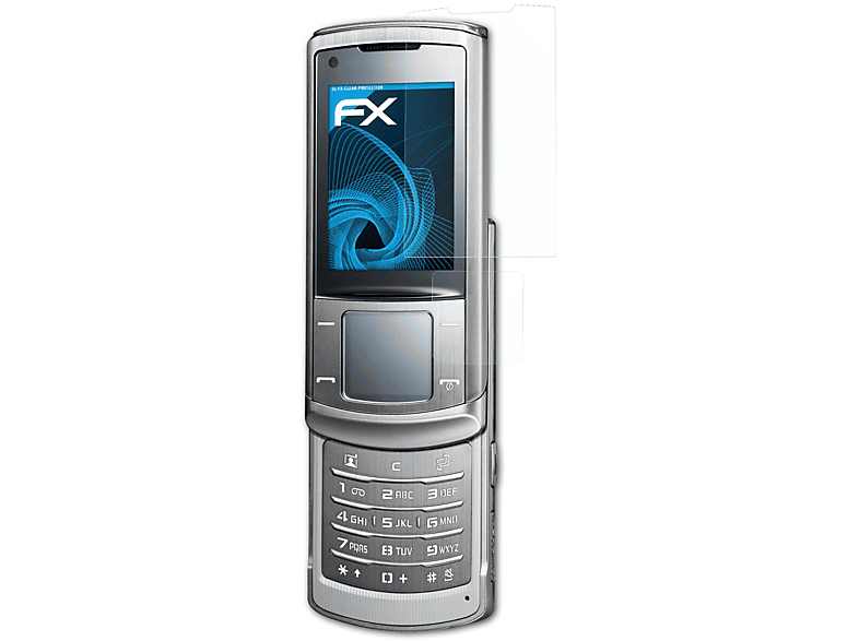 (SGH-U900)) FX-Clear Soul ATFOLIX Displayschutz(für Samsung 3x