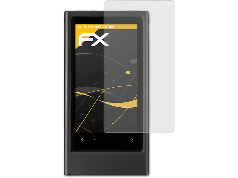 ATFOLIX 3x FX-Antireflex Displayschutz(für Samsung YP-P3)