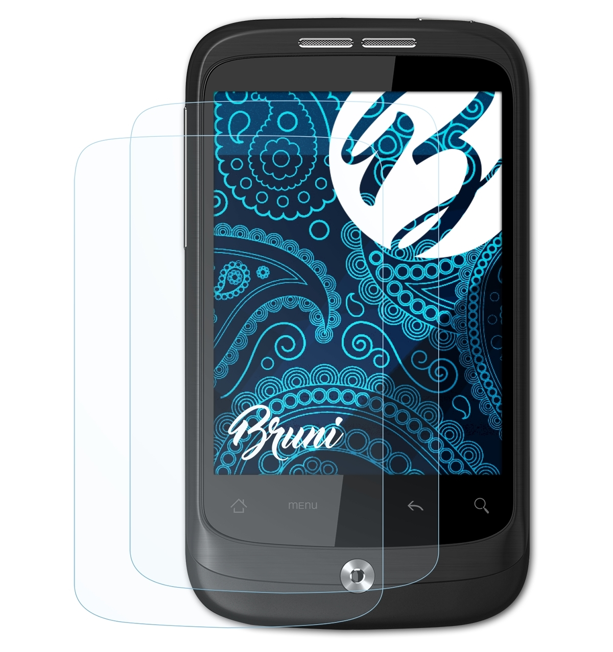 BRUNI Basics-Clear HTC 2x Schutzfolie(für Wildfire)
