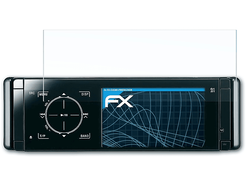 ATFOLIX 3x KD-AVX44) JVC FX-Clear Displayschutz(für