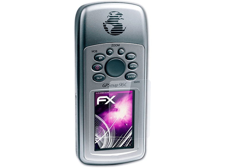 ATFOLIX 76CSx) FX-Hybrid-Glass GPSMap Schutzglas(für Garmin