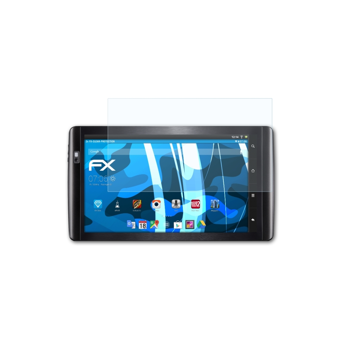 ATFOLIX 2x FX-Clear Displayschutz(für 101 Archos Tablet) Internet