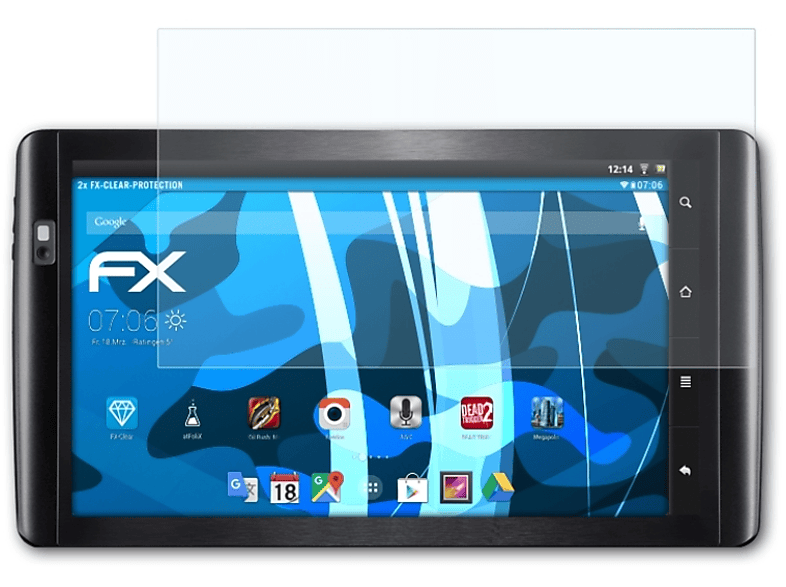 Displayschutz(für FX-Clear ATFOLIX 101 2x Archos Tablet) Internet