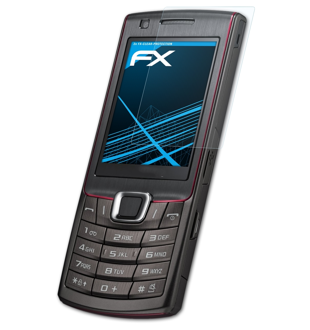 ATFOLIX Ultra 3x Samsung CLASSIC) FX-Clear Displayschutz(für S7220