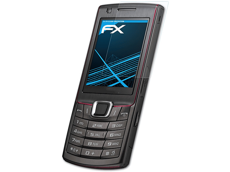 Samsung ATFOLIX 3x Ultra CLASSIC) FX-Clear Displayschutz(für S7220