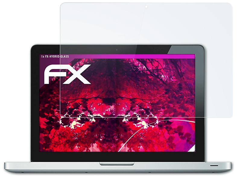 ATFOLIX FX-Hybrid-Glass Pro Apple WXGA) MacBook 13,3 Schutzglas(für