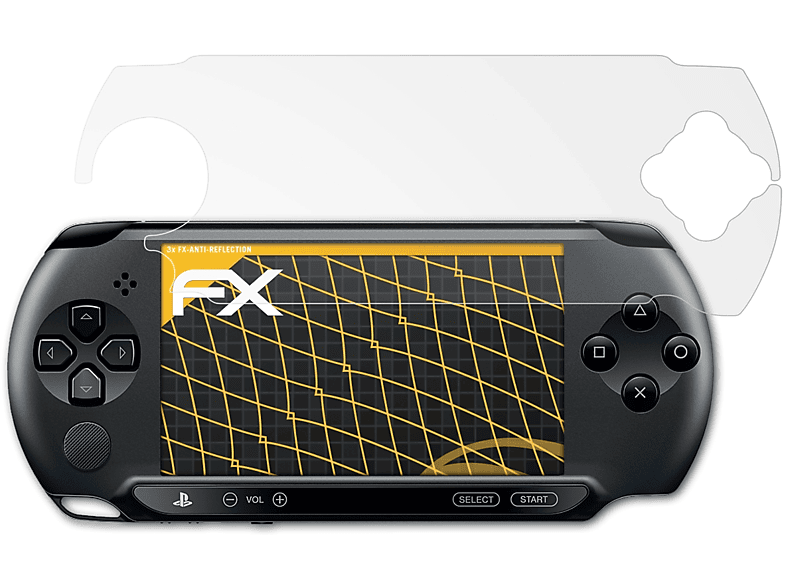 PSP-1000 Displayschutz(für Sony Full) 3x ATFOLIX FX-Antireflex