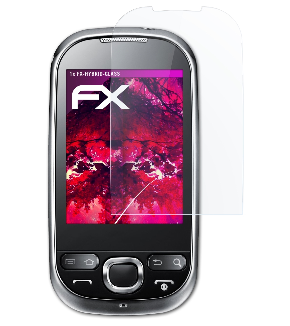 ATFOLIX FX-Hybrid-Glass Galaxy Samsung Schutzglas(für 550 (GT-i5500))