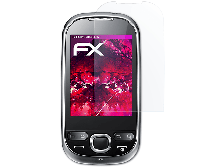 ATFOLIX FX-Hybrid-Glass Schutzglas(für 550 Samsung (GT-i5500)) Galaxy