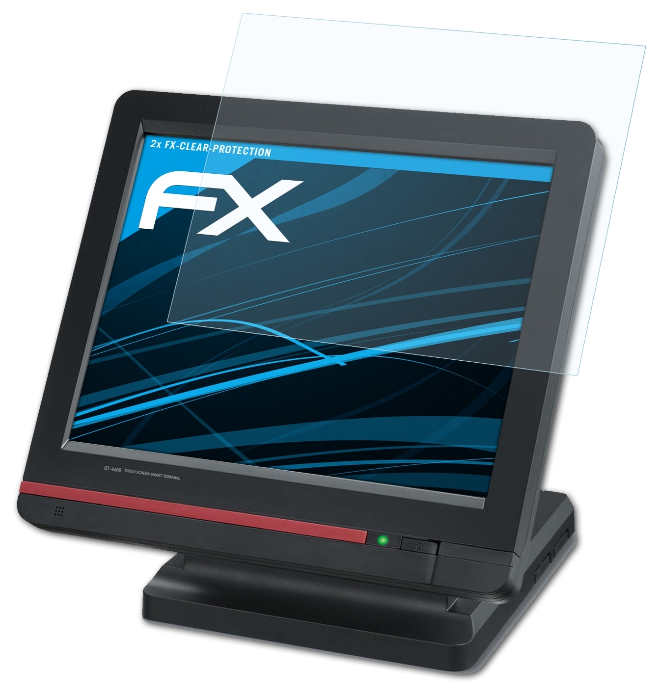2x ATFOLIX Displayschutz(für FX-Clear QT-6600) Casio