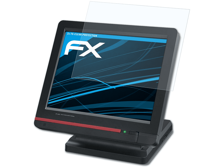 QT-6600) 2x FX-Clear Casio Displayschutz(für ATFOLIX