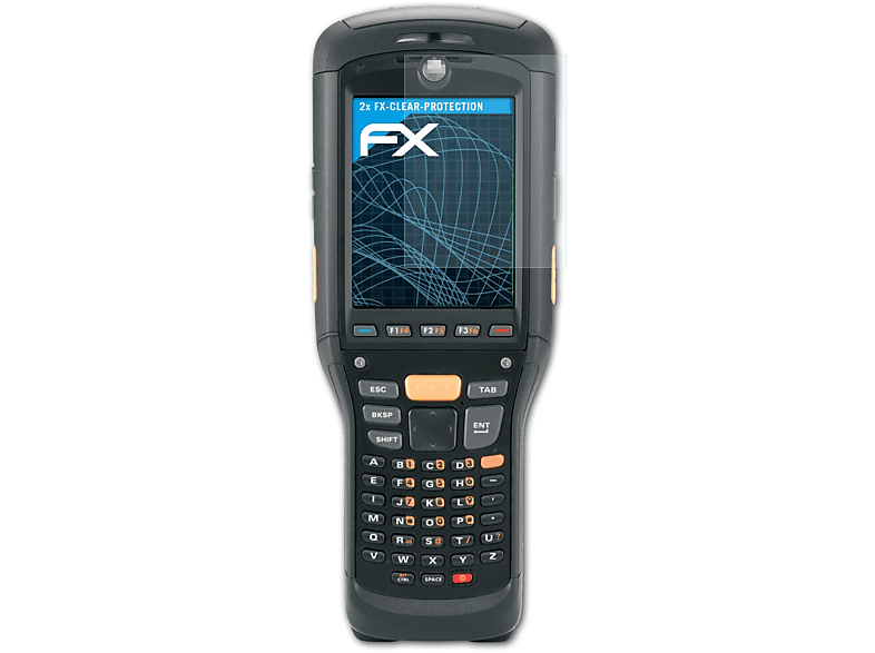 ATFOLIX 2x FX-Clear Displayschutz(für Motorola MC9500-K)