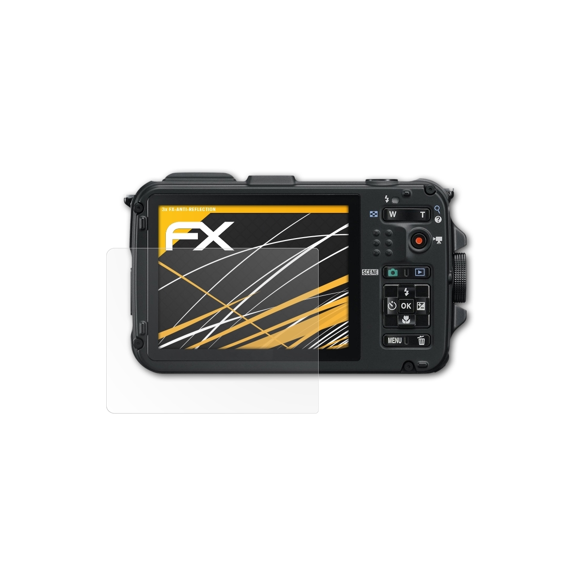 Coolpix 3x ATFOLIX Displayschutz(für AW100) FX-Antireflex Nikon