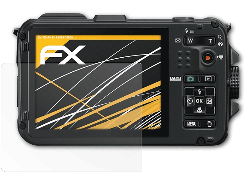 Coolpix 3x ATFOLIX AW100) FX-Antireflex Displayschutz(für Nikon