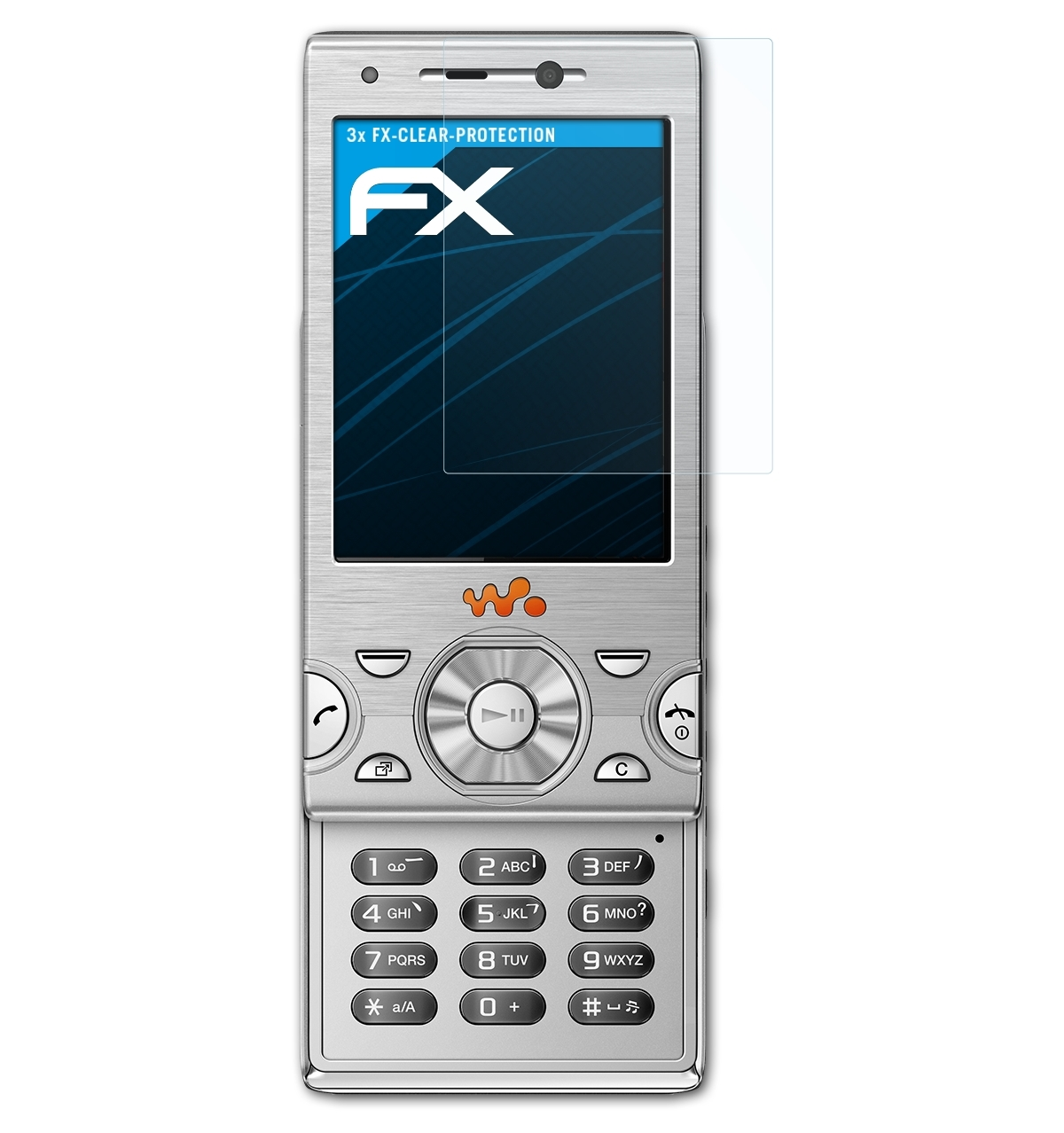 ATFOLIX 3x W995) FX-Clear Displayschutz(für Sony-Ericsson