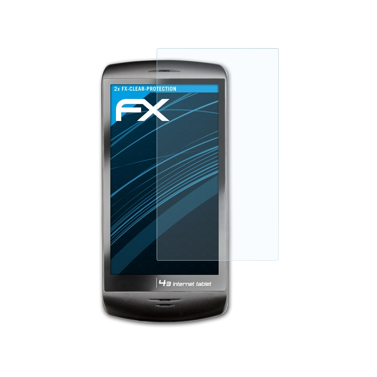 ATFOLIX 2x FX-Clear Displayschutz(für Archos Tablet) 43 Internet