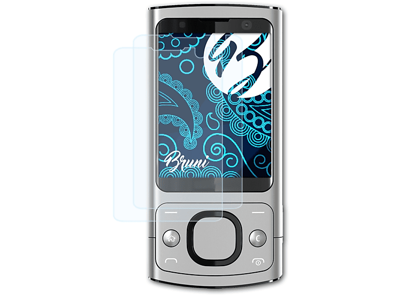 Schutzfolie(für Basics-Clear Nokia Slide) 6700 BRUNI 2x