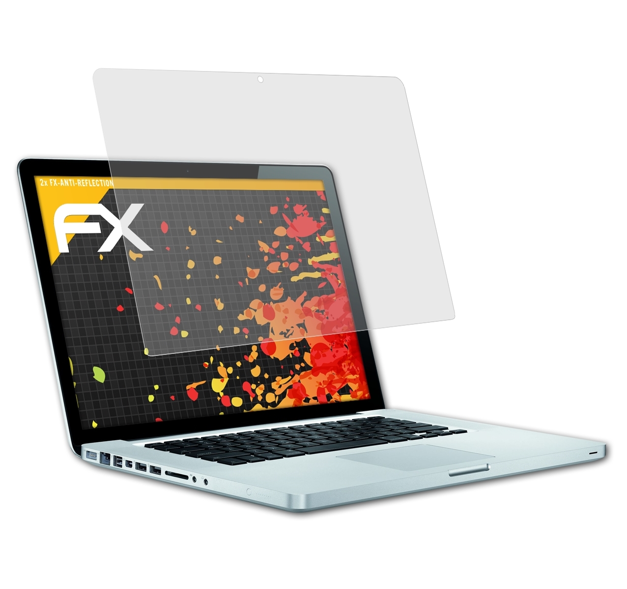 ATFOLIX 2x FX-Antireflex Apple 15,4 Pro Displayschutz(für WXGA) MacBook