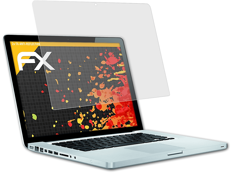 2x FX-Antireflex WXGA) Pro ATFOLIX MacBook Displayschutz(für 15,4 Apple