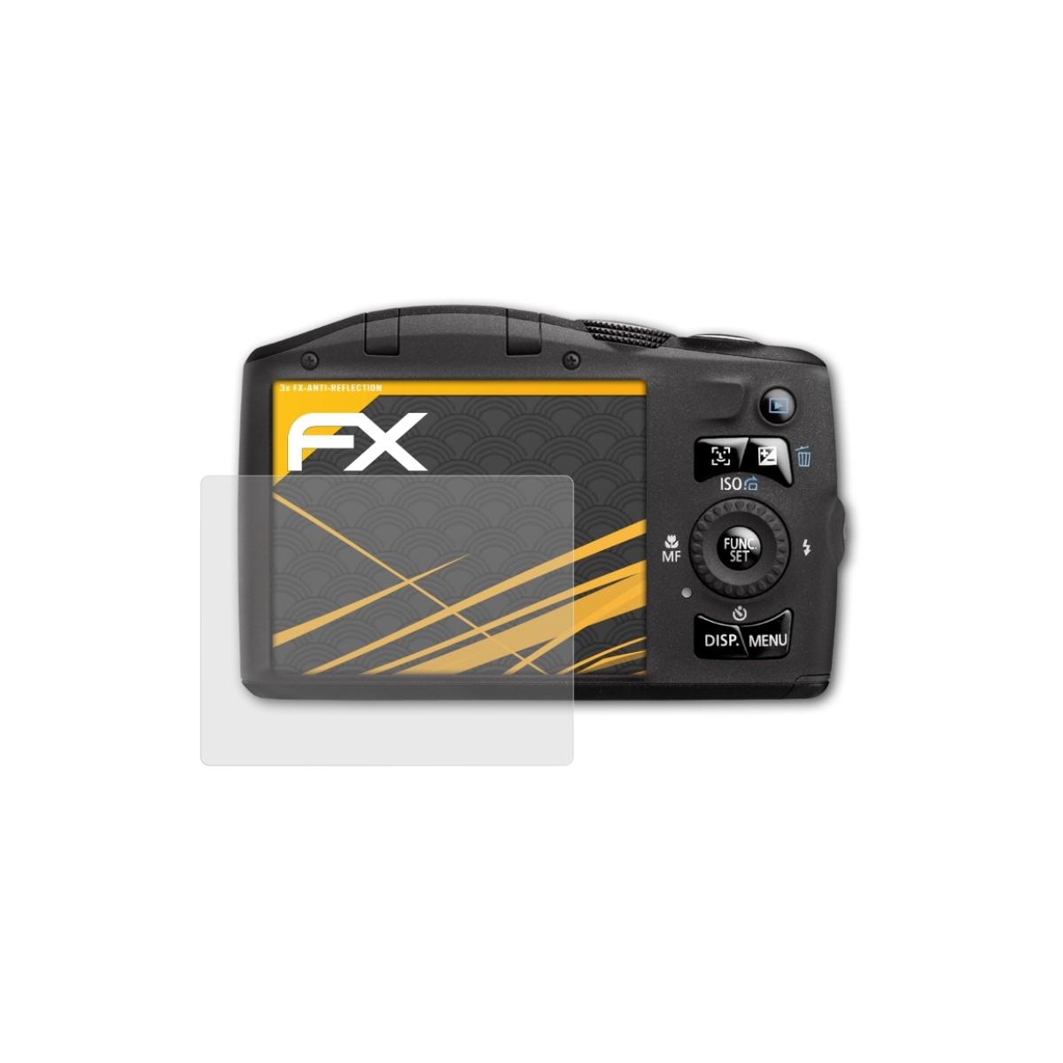 SX130 PowerShot Displayschutz(für Canon ATFOLIX 3x FX-Antireflex IS)