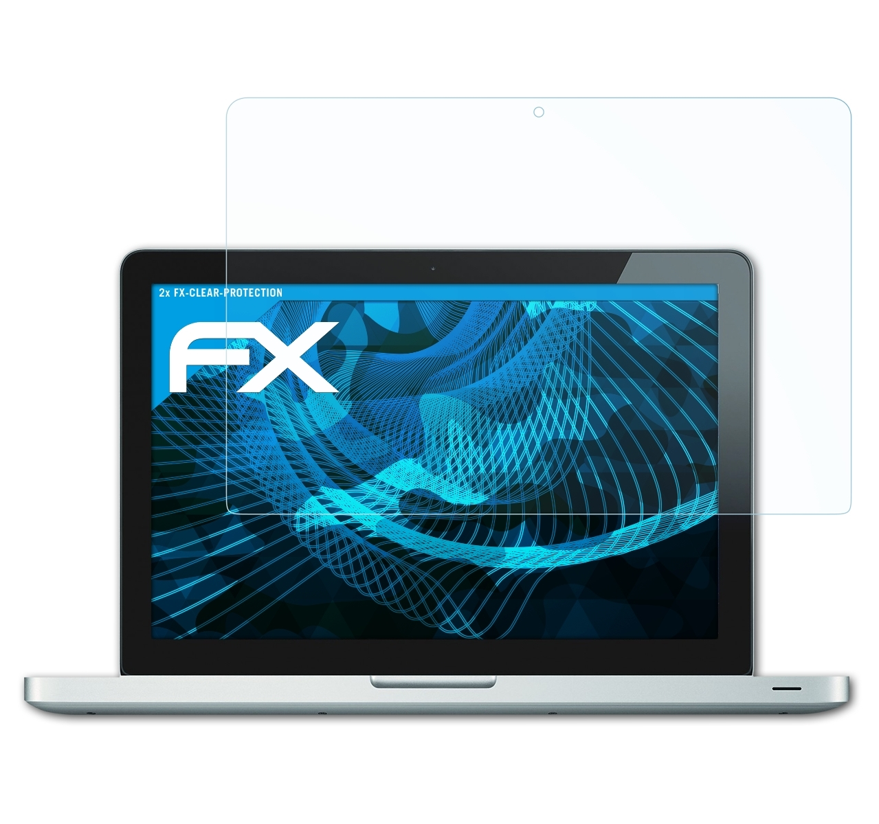 ATFOLIX 2x Pro Apple 13,3 MacBook WXGA) FX-Clear Displayschutz(für