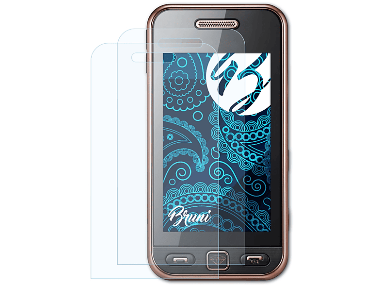 Star BRUNI (GT-S5230)) Samsung Schutzfolie(für Basics-Clear 2x