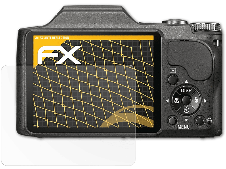 FX-Antireflex 3x DSC-H20) ATFOLIX Sony Displayschutz(für