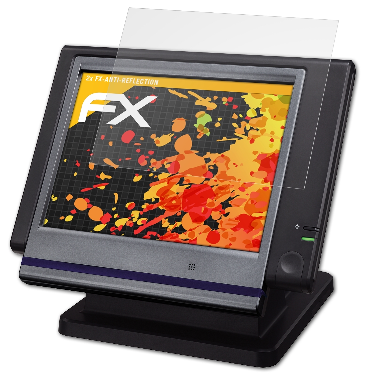 QT-6000) Casio FX-Antireflex ATFOLIX Displayschutz(für 2x