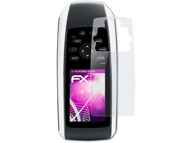 ATFOLIX FX-Hybrid-Glass Schutzglas(für Garmin 78s) GPSMap