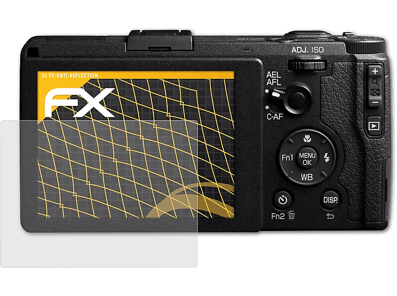 FX-Antireflex GR DIGITAL Displayschutz(für 3x III) Ricoh ATFOLIX