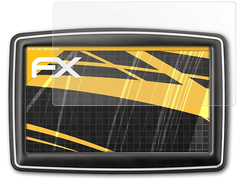 TomTom ATFOLIX FX-Antireflex XXL 3x Displayschutz(für Routes) IQ