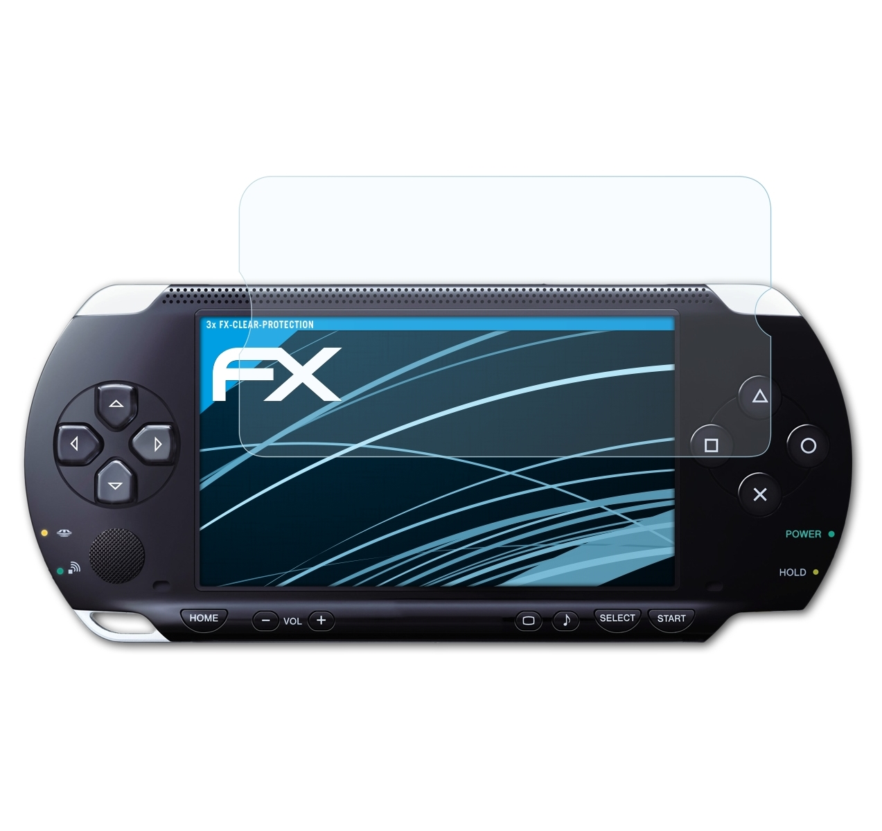 ATFOLIX 3x Sony FX-Clear Displayschutz(für Display) PSP-1000