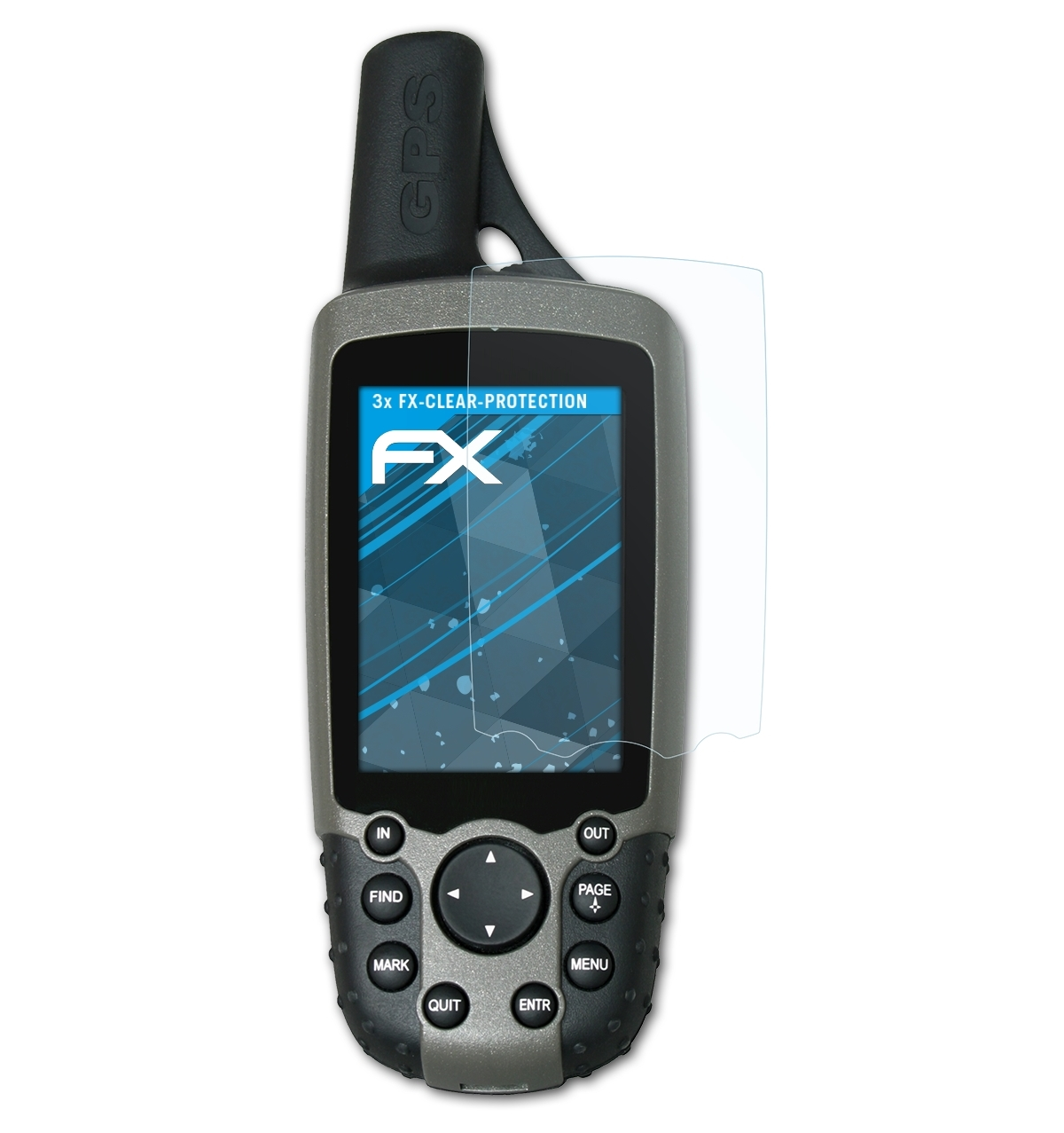 FX-Clear Garmin Displayschutz(für ATFOLIX GPSMap 3x 60CX)