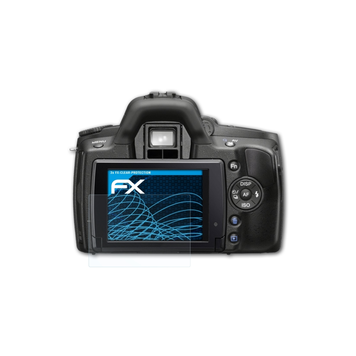 ATFOLIX 3x FX-Clear Sony (DSLR-A390)) a390 Alpha Displayschutz(für