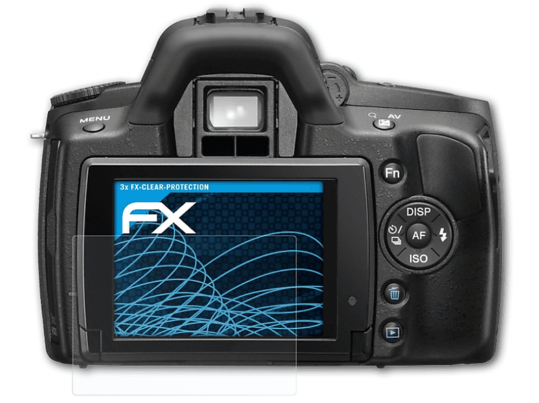 ATFOLIX 3x FX-Clear Displayschutz(für Sony Alpha a390 (DSLR-A390))