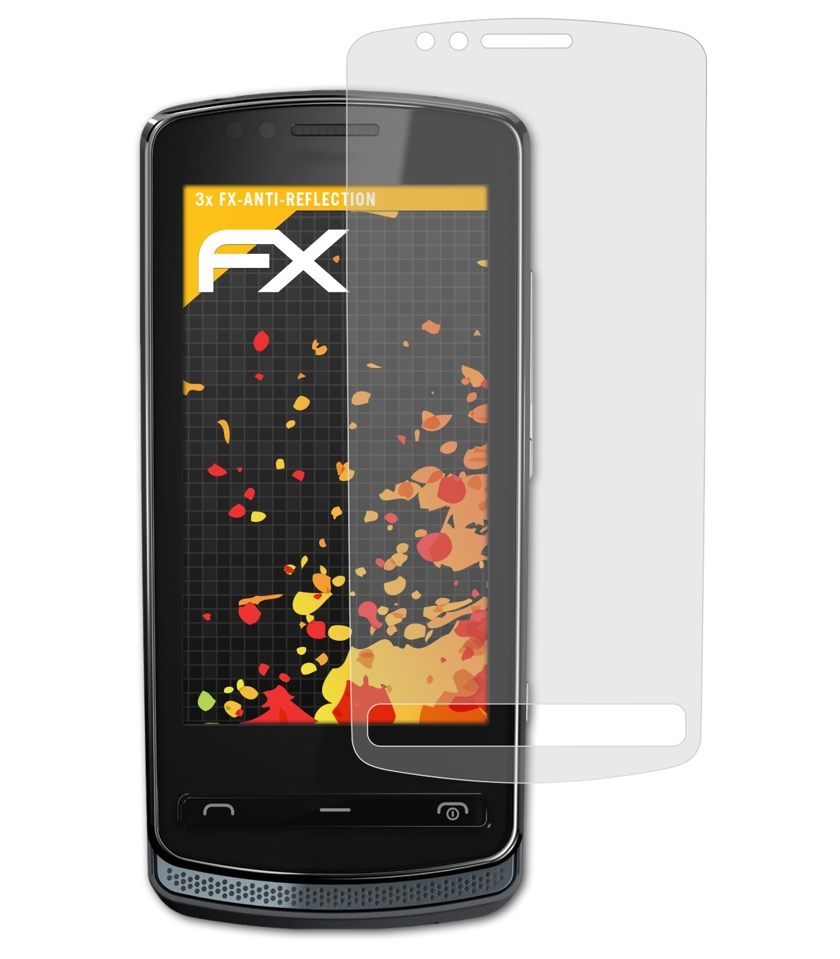 ATFOLIX Nokia 3x 700) Displayschutz(für FX-Antireflex
