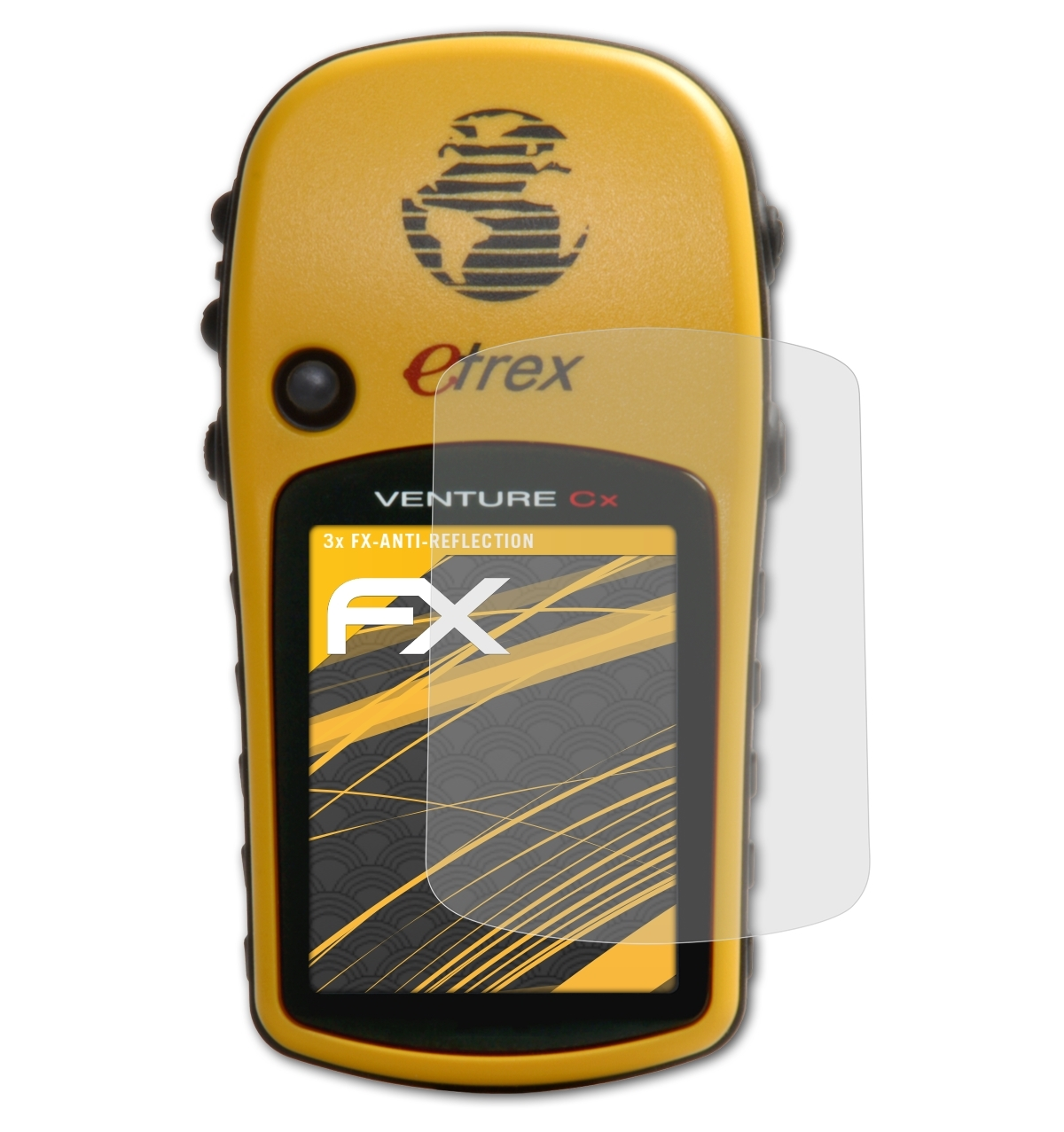 ATFOLIX 3x FX-Antireflex Displayschutz(für Garmin Etrex Legend CX)