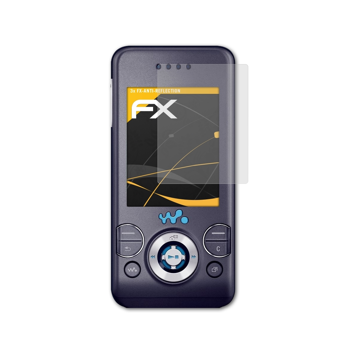FX-Antireflex ATFOLIX 3x Displayschutz(für Sony-Ericsson W580i)