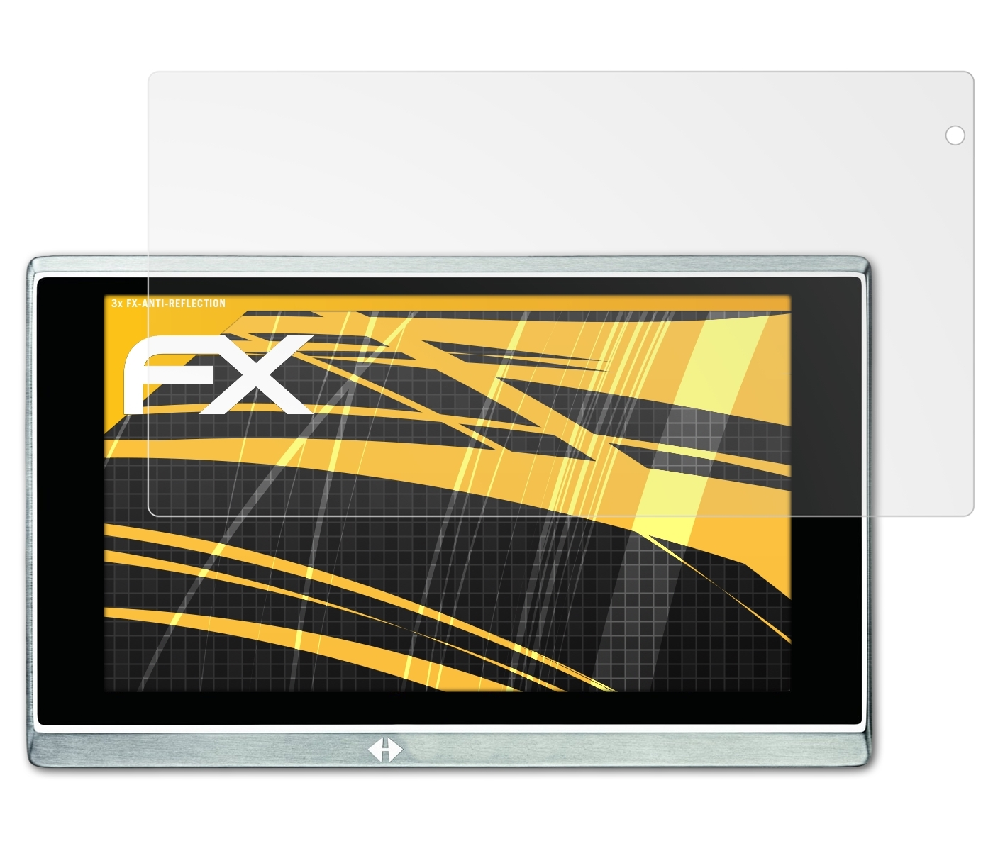 FX-Antireflex Displayschutz(für ATFOLIX 8410) Navigon 3x