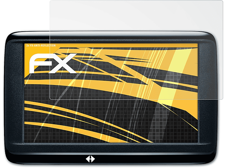 ATFOLIX 3x FX-Antireflex Displayschutz(für Navigon 40 Premium) | Navi-Taschen & -Schutzfolien