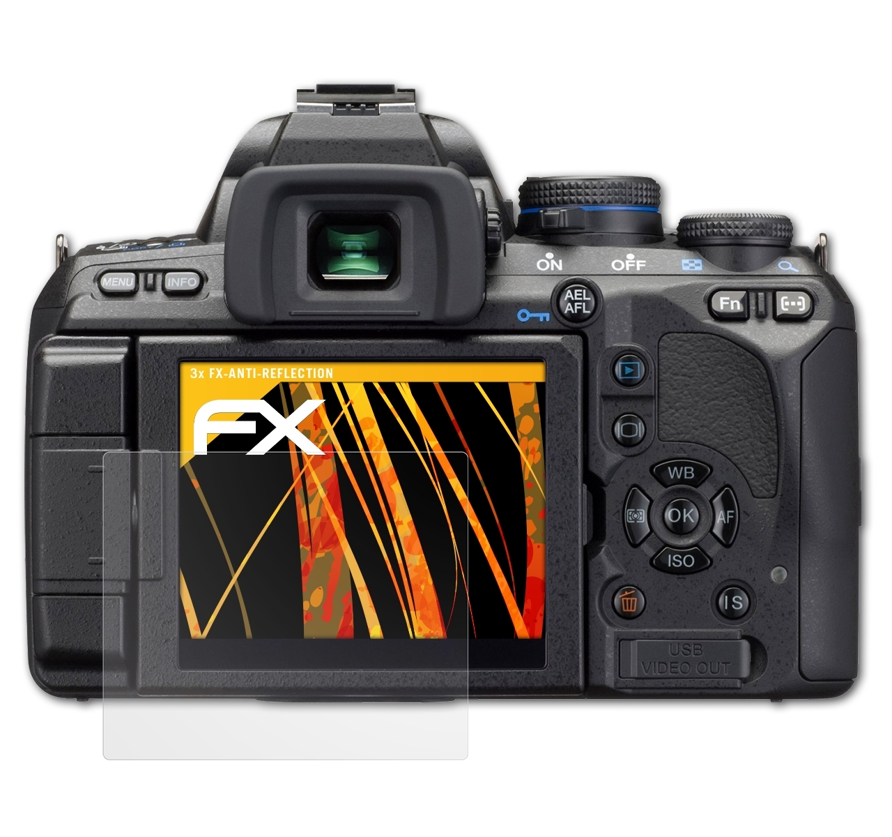 FX-Antireflex E-620) Olympus Displayschutz(für ATFOLIX 3x