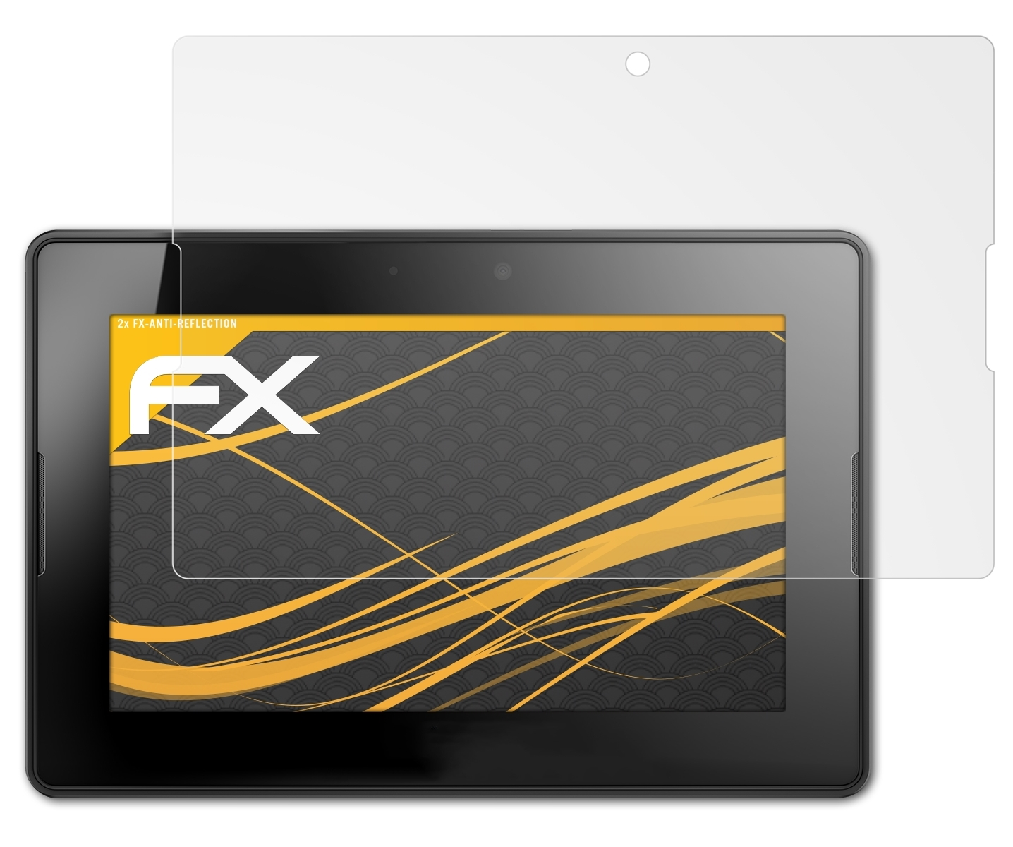 ATFOLIX 2x FX-Antireflex Displayschutz(für Blackberry Playbook)