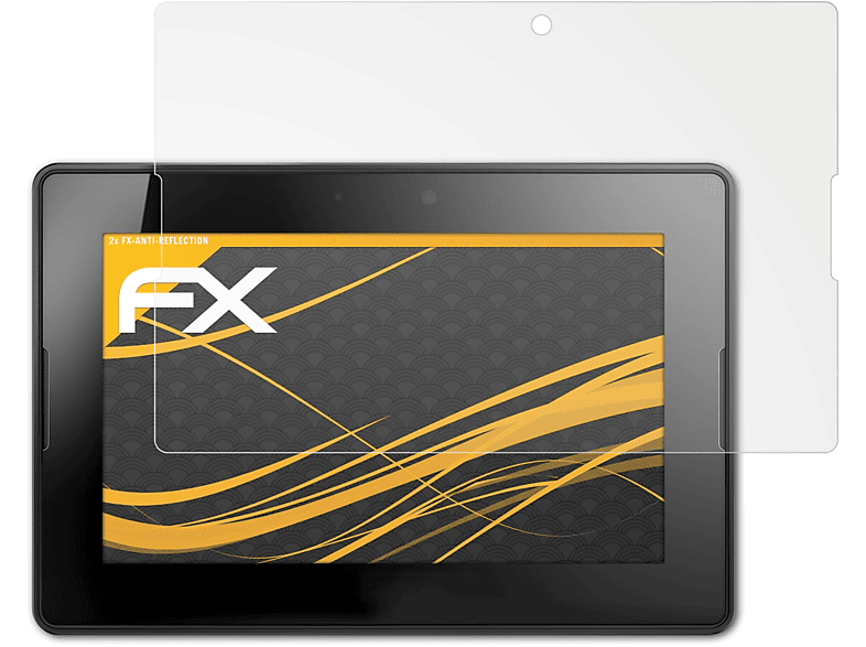 Playbook) 2x Displayschutz(für Blackberry ATFOLIX FX-Antireflex