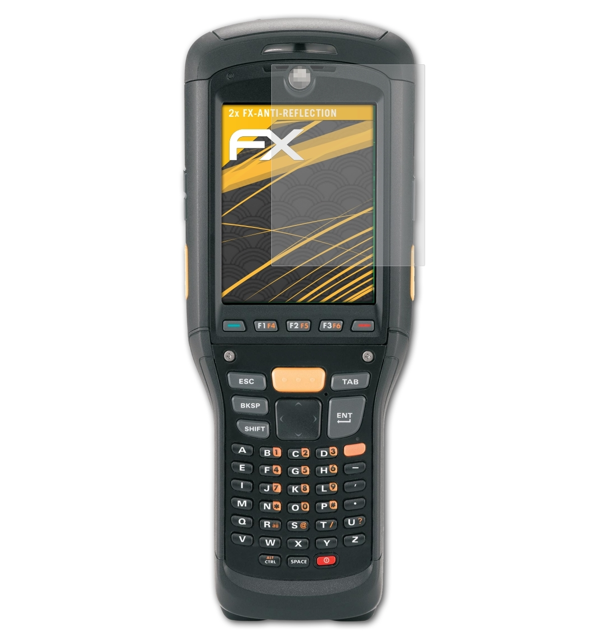 2x FX-Antireflex Displayschutz(für ATFOLIX Motorola MC9500-K)