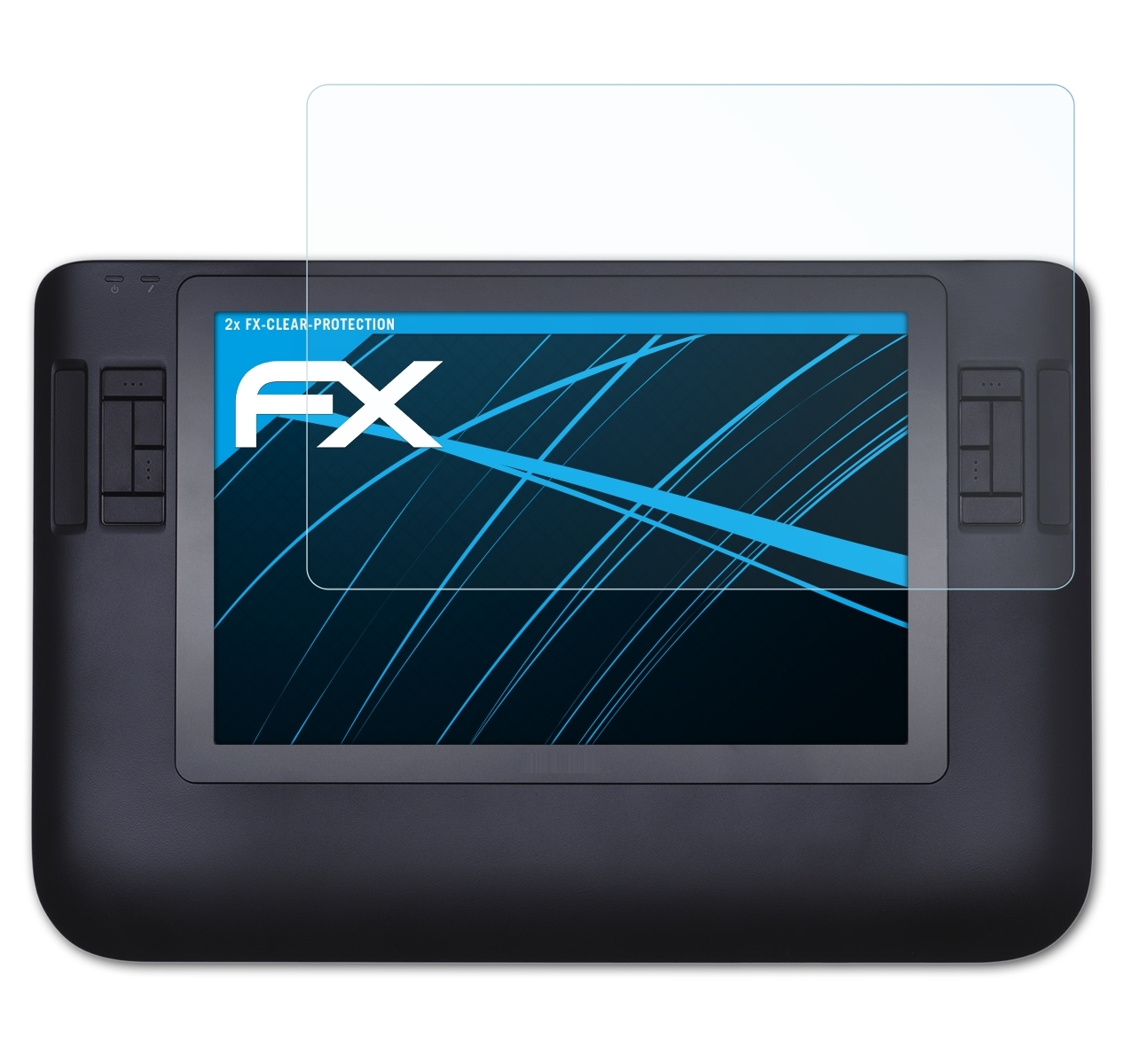 ATFOLIX 2x FX-Clear Displayschutz(für Wacom 12WX) CINTIQ