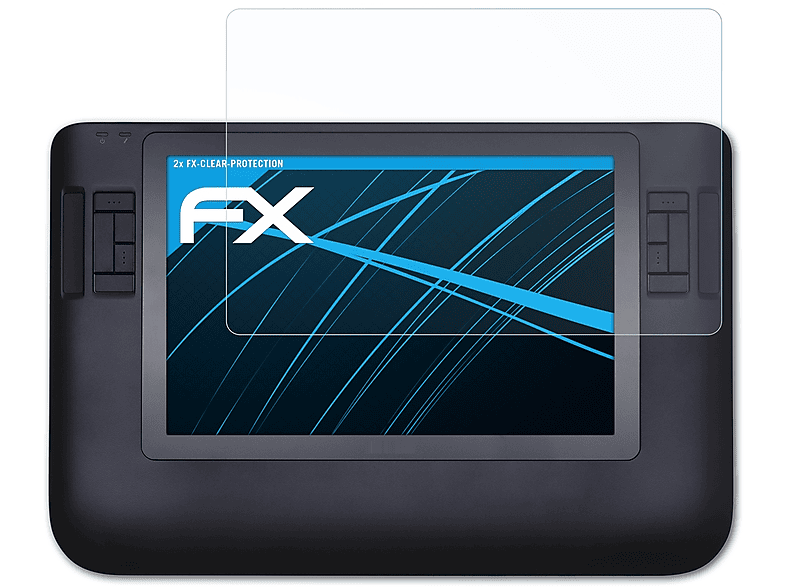 ATFOLIX 2x FX-Clear Displayschutz(für Wacom CINTIQ 12WX) | Tabletschutzfolien