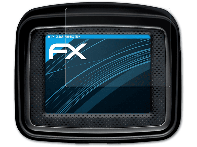 edition) 3x Displayschutz(für Rider 2nd TomTom FX-Clear ATFOLIX