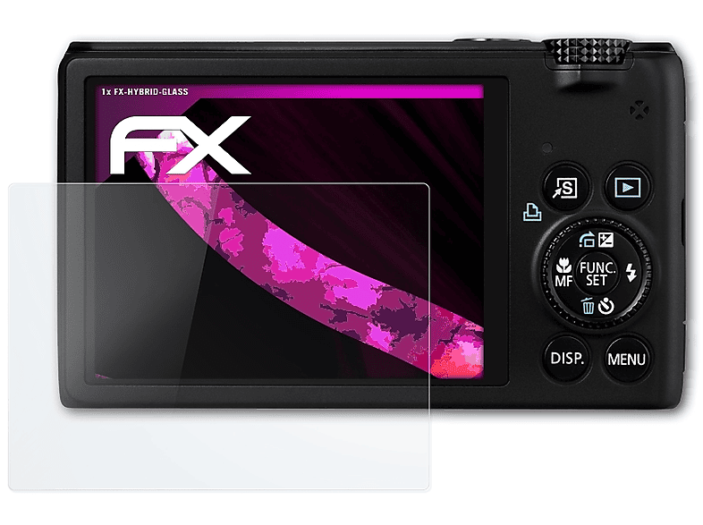 ATFOLIX FX-Hybrid-Glass Schutzglas(für Canon PowerShot S95)